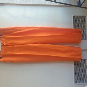 Pretty Orange Banana Republic Pants